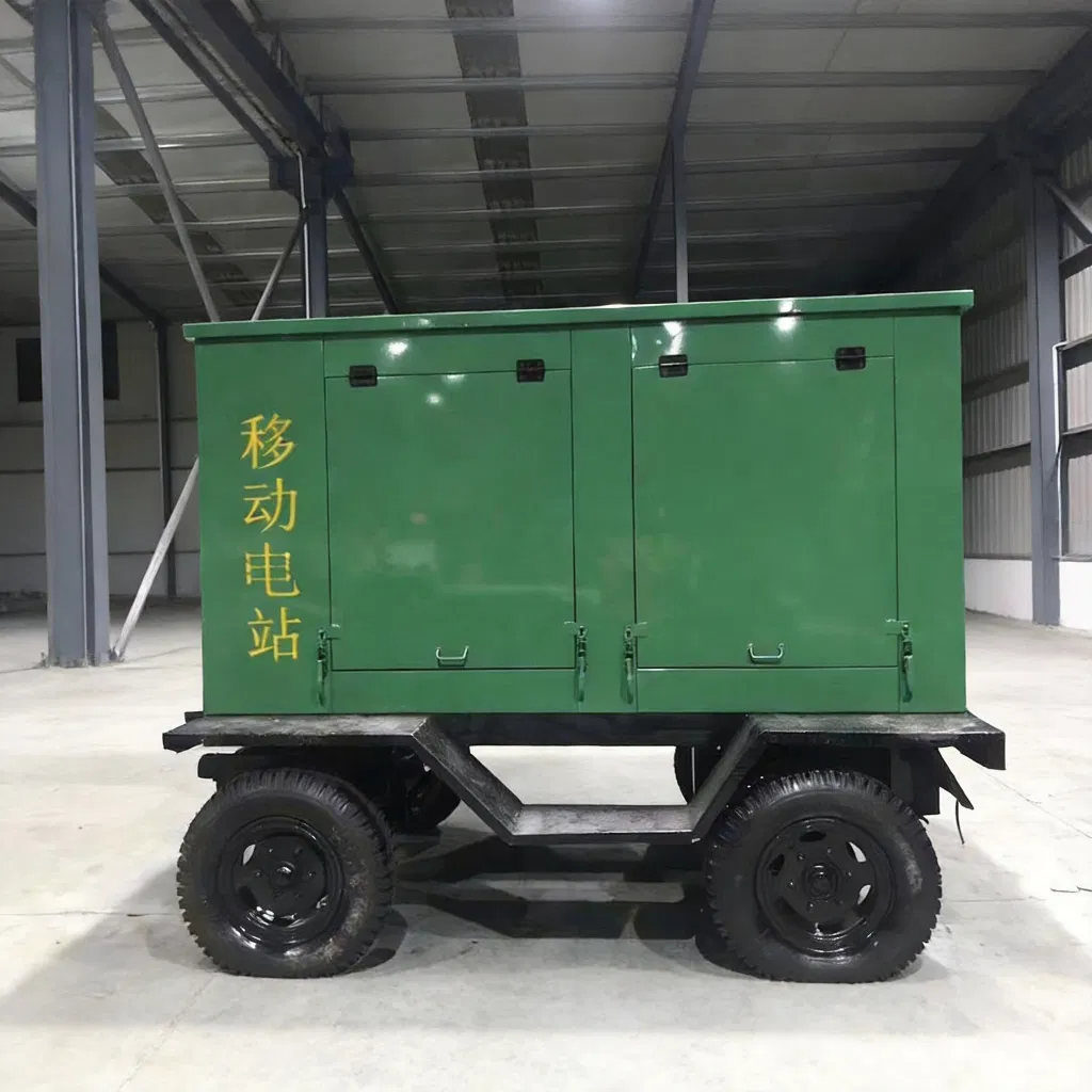 Generador diésel portátil, móvil, remolcable y silencioso Cummins Weichai Yuchai Per-Kins para suministro de energía eléctrica de respaldo en fábricas industriales y conciertos