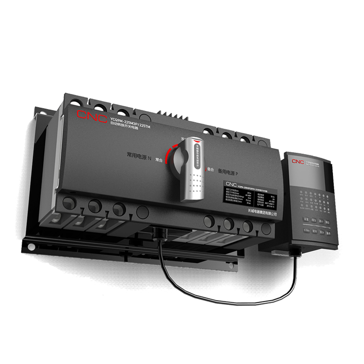 Generador de ATS inteligente CNC, interruptor de transferencia automática, eléctrico manual