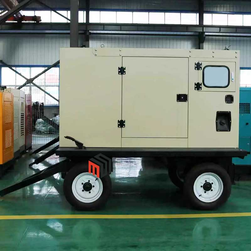 200kw 300kw 350kw Generador diésel móvil de emergencia para sitio de construcción, remolcable y certificado por la EPA, en venta