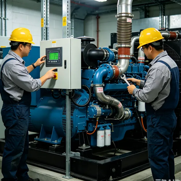 Grupo Generador de Motor Diésel para Necesidades de Energía Principal y de Respaldo