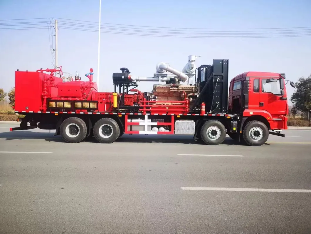 Unidad de bombeo de fracturación fabricada en China a bajo precio