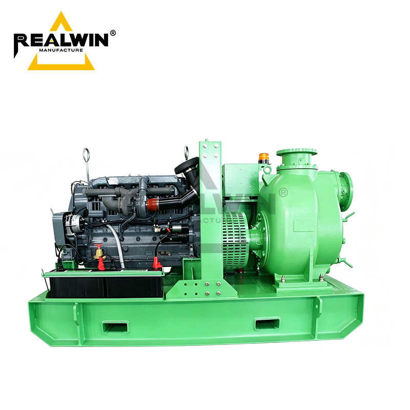Heavy-Duty Diesel Driven Water Pump, Custom Unit for Mine Ponding &amp; Construction Drainage