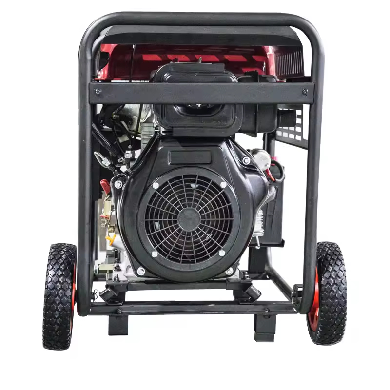 Senci 8kw 8.5kw Generadores Eléctricos de Gasolina AC 230V Generador Portátil Diesel 9kw Generador de Doble Combustible