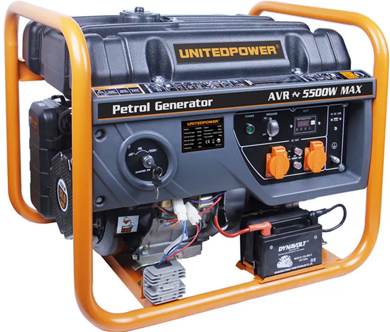 Generador portátil de energía dual de combustible eléctrico 3kw, 4kw, 5kw, 6kw en venta