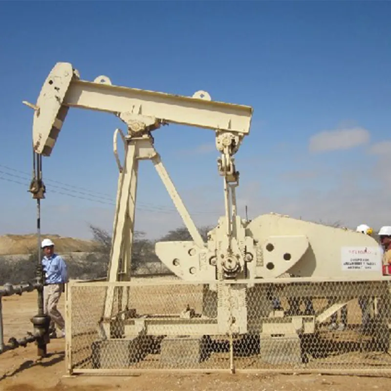 Unidad de Bombeo de Viga para Elevación Artificial de Pozos de Petróleo con Estándar API