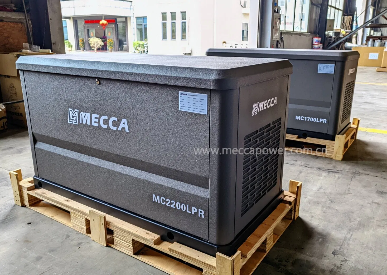Generadores Silenciosos de Doble Combustible Mecca Power LPG y Gasolina 15kw 20kw para Respaldo en el Hogar