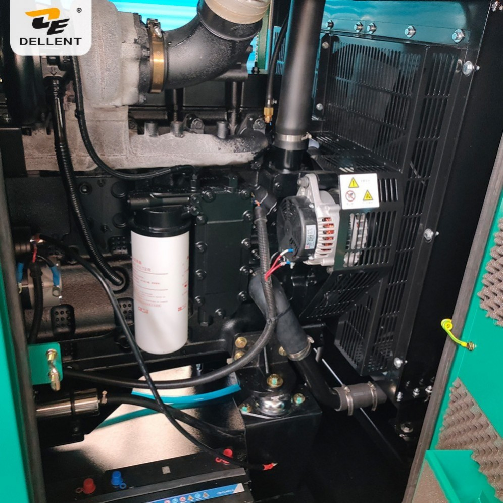 DELLENT: Precio de fábrica OEM Generador diésel insonorizado de contenedor abierto de potencia primaria de una/fase trifásica 500kVA