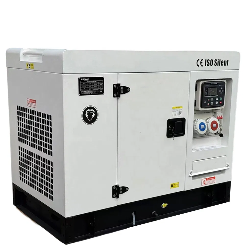 Generador Diesel Silencioso de Doble Cilindro Enfriado por Agua Binshi Power Prime 15kw Standby 16kw