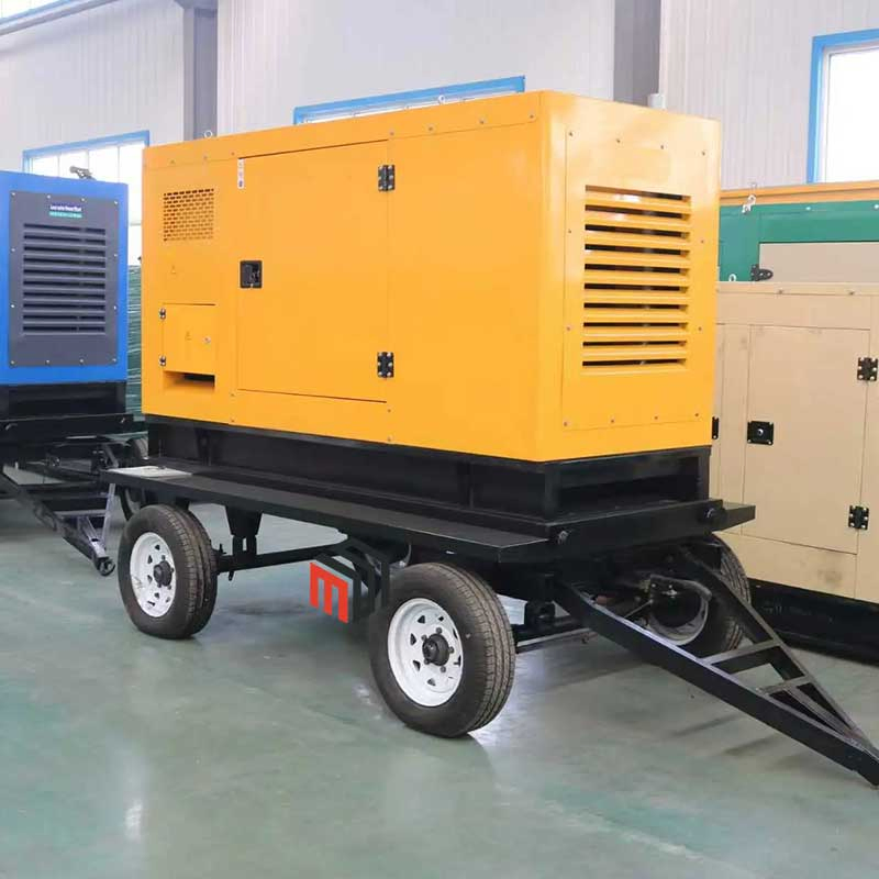 200kw 300kw 350kw Generador diésel móvil de emergencia para sitio de construcción, remolcable y certificado por la EPA, en venta