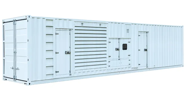 1600kw Generador de Biogás Natural Biomasa/LPG/Propano Silencioso de Alta Potencia Contenedor de Doble Combustible Aguas Residuales Coke Syngas Gas de Madera Fabricante para Escuela, Edificio de Oficinas