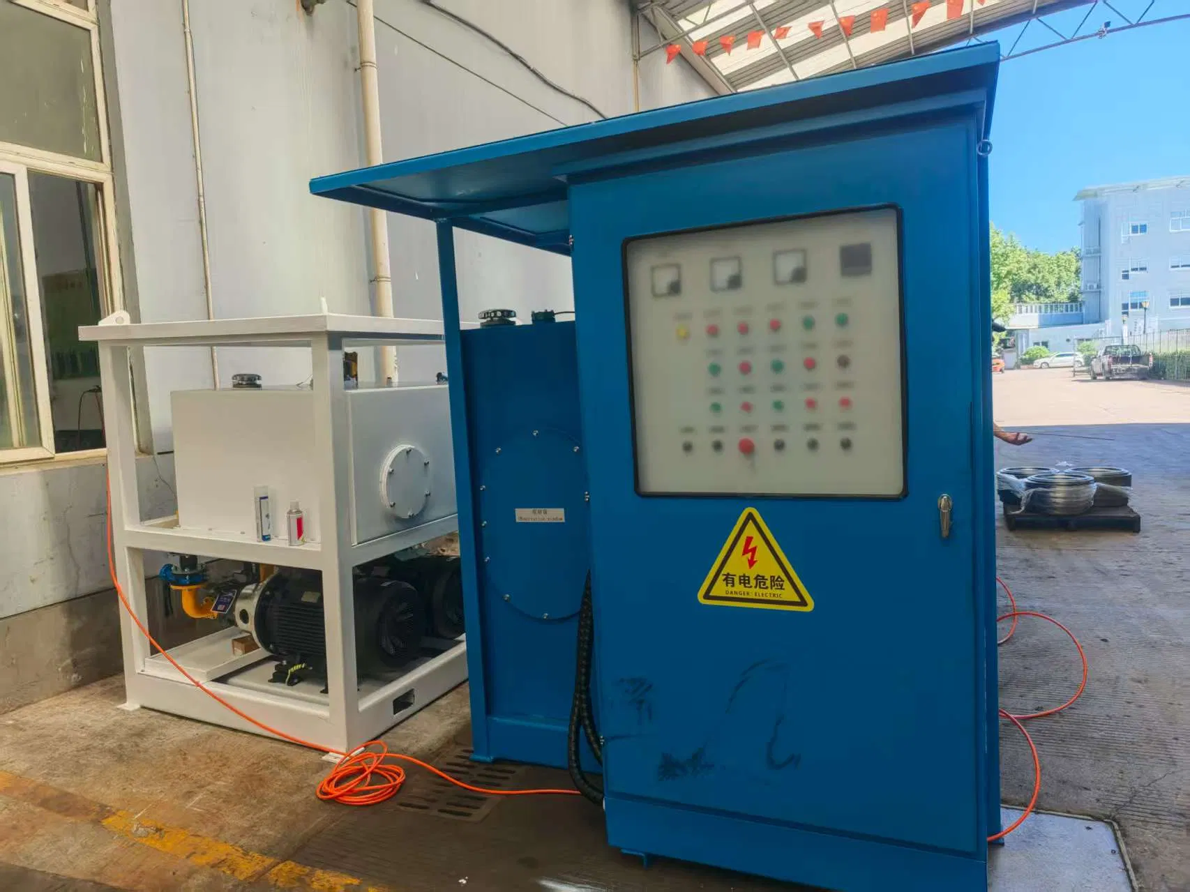 Bomba de aceite de tensión eléctrica de alta presión pretensada, unidad de potencia hidráulica de alta venta