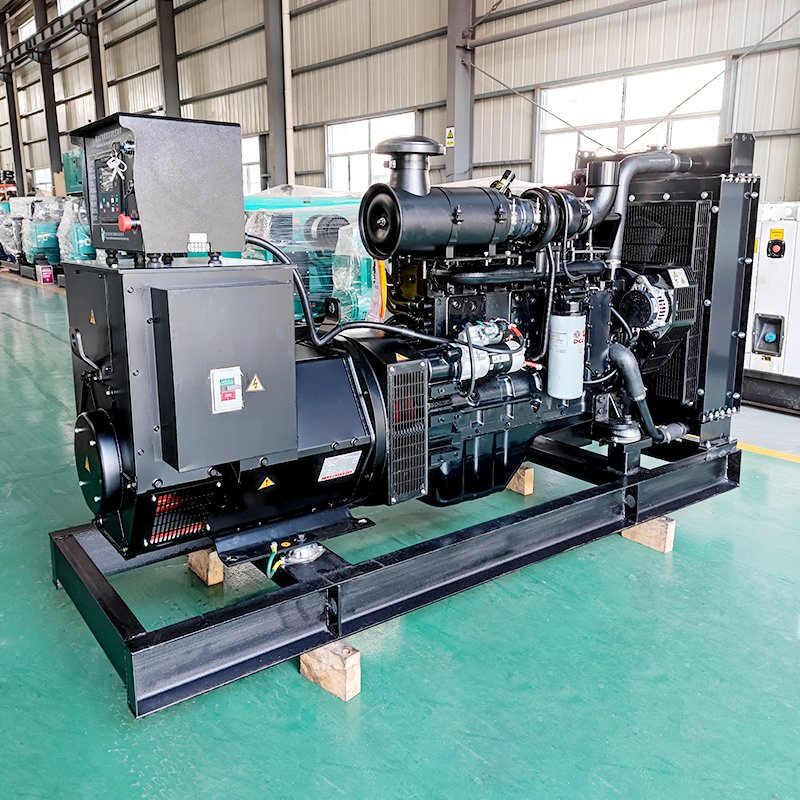 Generador de Marco Abierto 180kVA Motor Cummings 6CTA8.3-G2 Potencia Principal 160kw Generador de Energía