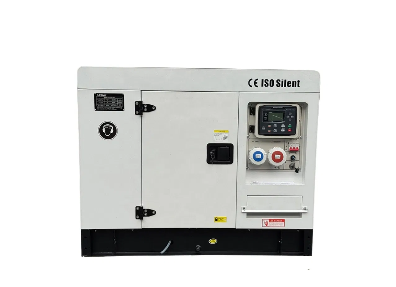 Generador Diesel Silencioso de Doble Cilindro Enfriado por Agua Binshi Power Prime 15kw Standby 16kw