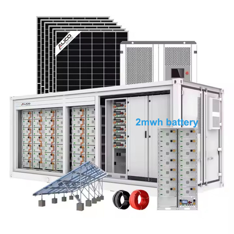 Sistema de Almacenamiento de Energía de Respaldo de Emergencia Bess Contenedor Conectado a la Red Híbrido Solar Eficiente en Costos Industrial 500kw Fuera de la Red Venta Caliente