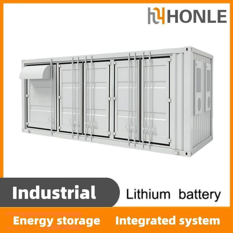 Sistema de almacenamiento de energía en contenedor con batería de iones de litio para suministro eléctrico industrial, energía solar fotovoltaica y respaldo de energía