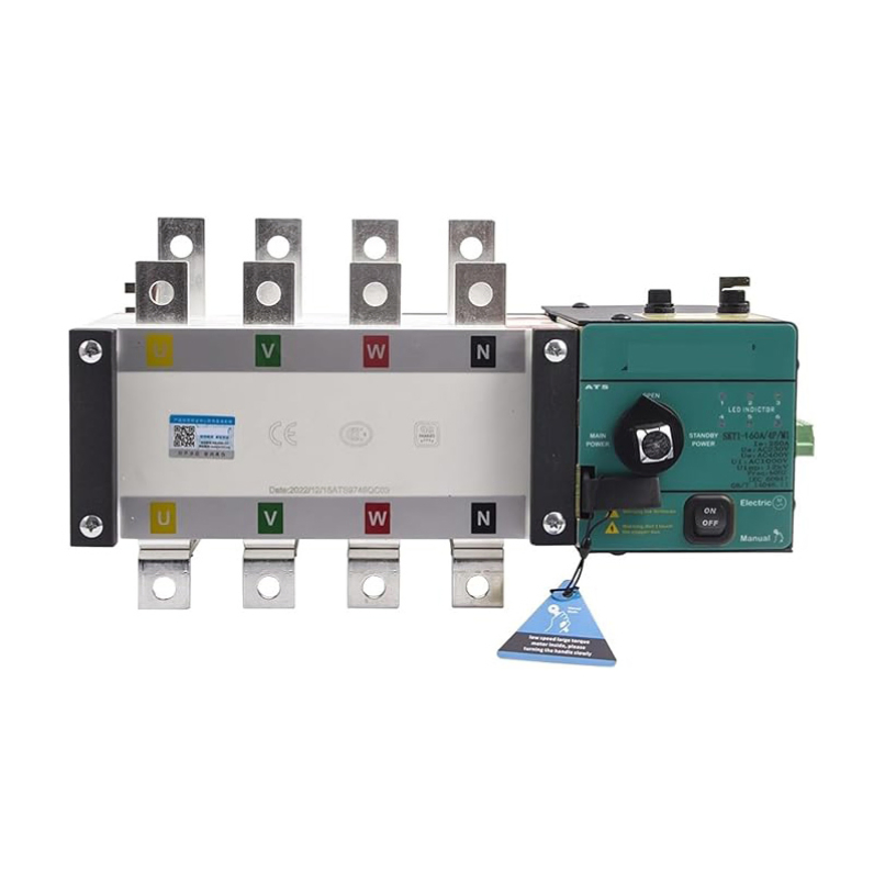 Original 4p 300A Interruptor de Transferencia Automática de Doble Potencia Controlador Inteligente de Genset PLC