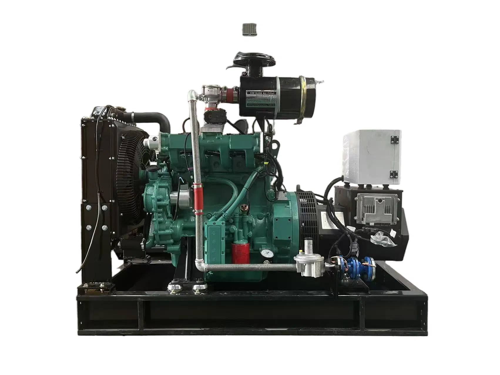 50Hz 1500rpm Generador de Gas Doble Combustible LNG CNG LPG Metano Energía Libre Motor Yto Alternador Leroy Somer Alto Rendimiento 220kw para Energía Confiable