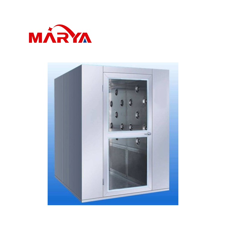 Marya Ducha de Aire por Inducción Automática Equipamiento Especial de Purificación de Aire para Sala Limpia Carcasa de Acero Inoxidable Ahorro de Energía y Diseño de Bajo Ruido