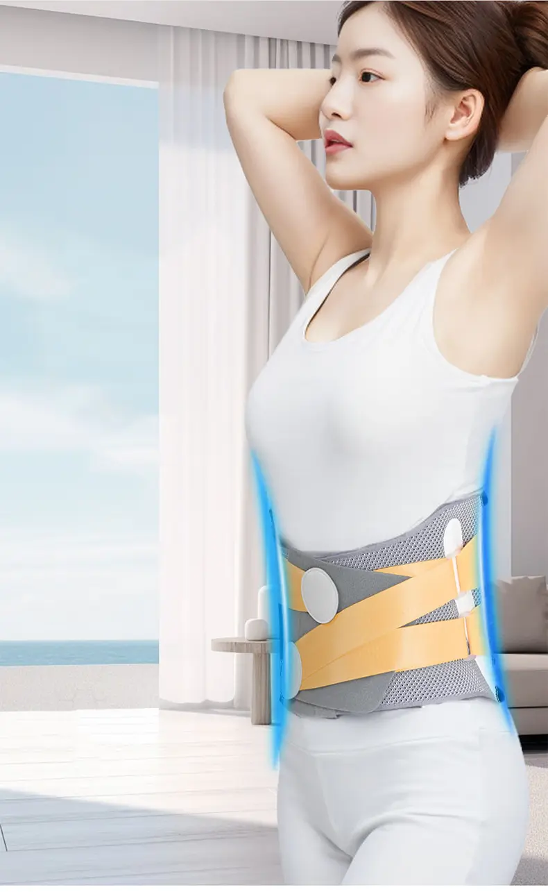OEM Vibrating Mugwort Heating Waist Belt: Your All-Scenario Companion for Waist Care & Relaxation Say goodbye to waist fatigue, muscle tightness, and discomfort from daily activities Manufacturer, Suppliers