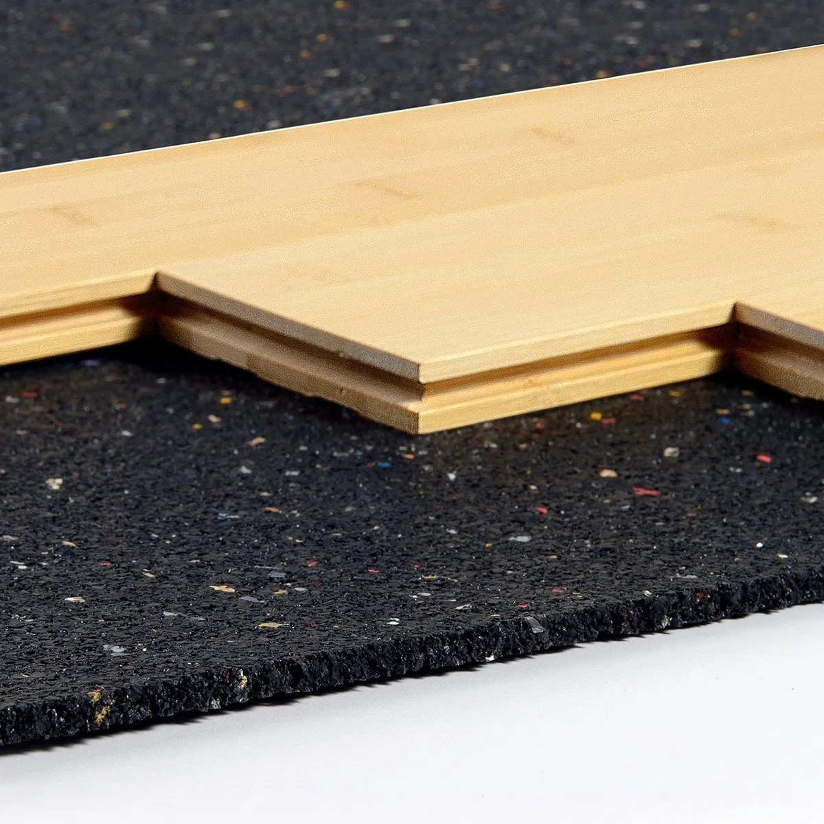 Sol Rubber Cork Acoustic Underlayer Rubber Flooring
