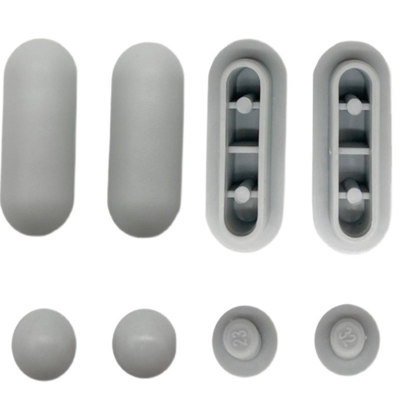 Toilet Seat Cover Accessories Shock Absorption Non-Slip Rubber Feet Increase Silicone Rubber Pad Paste Rubber Pad Universal Pad