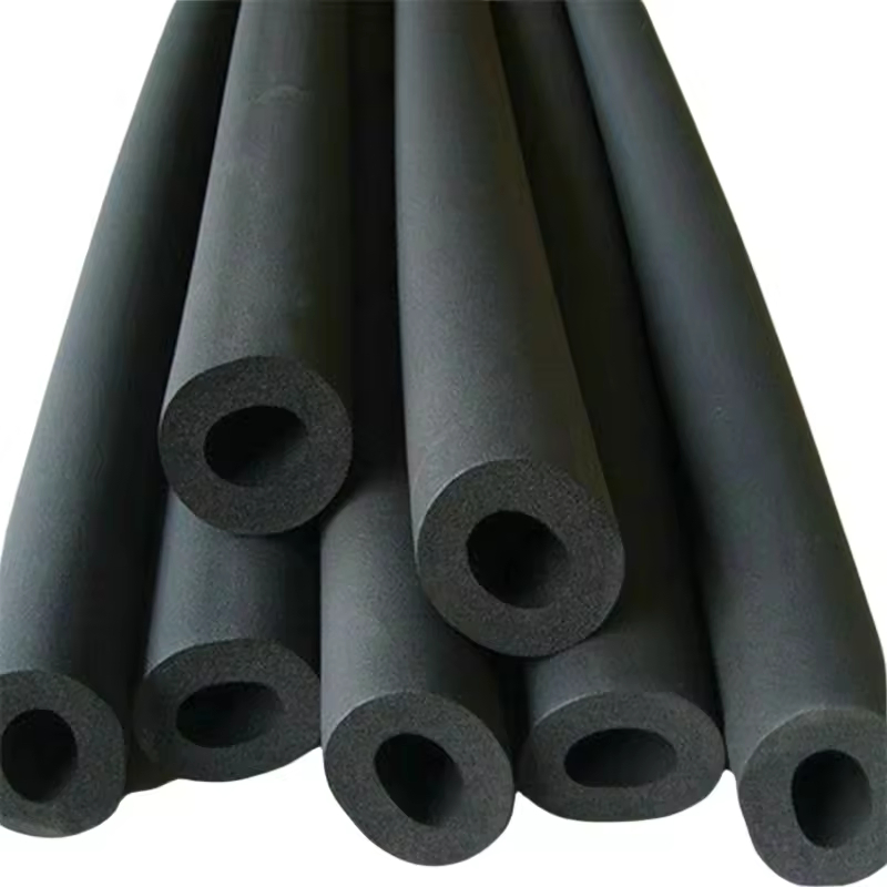 Standard Pipe Insulation Custom Flame Resistance Rubber Insulation Materials for HVAC System