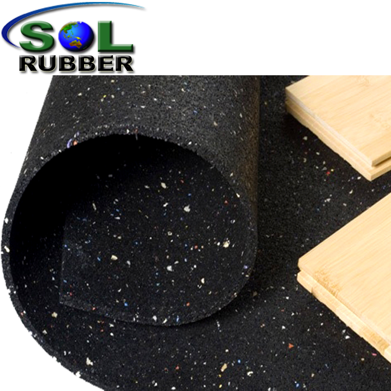 5mm Acoustic Sound Proof Rubber Cork Floor Underlayment Mat