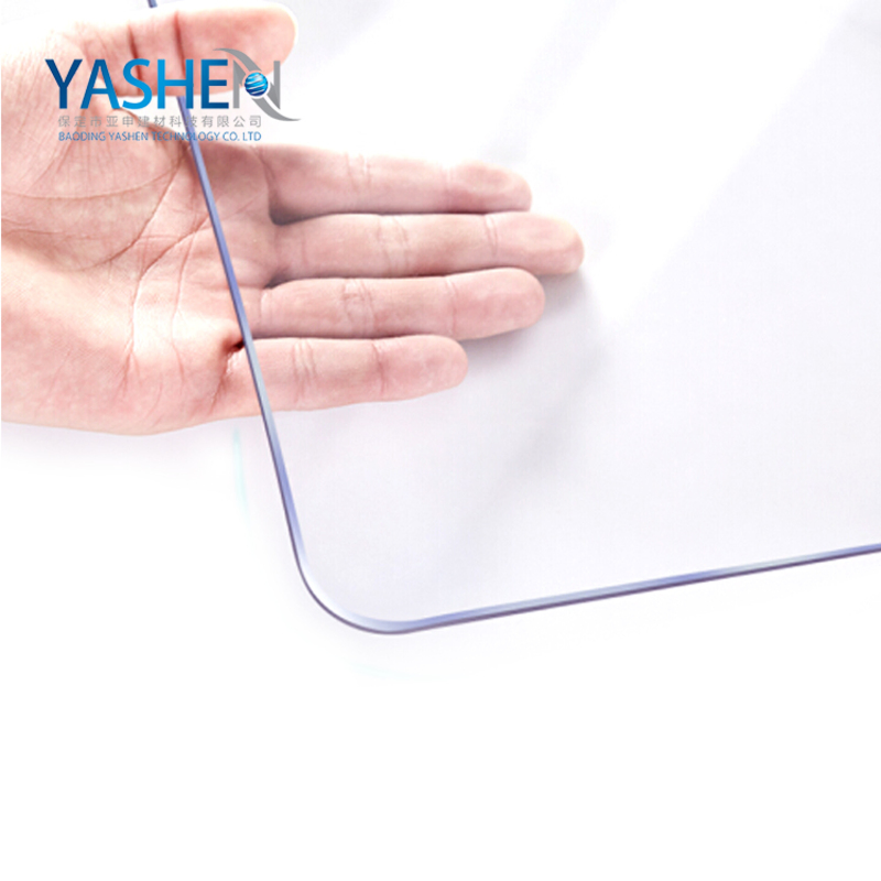 Customized Transparent in Roll Soft Color Thin Clear PVC Sheet