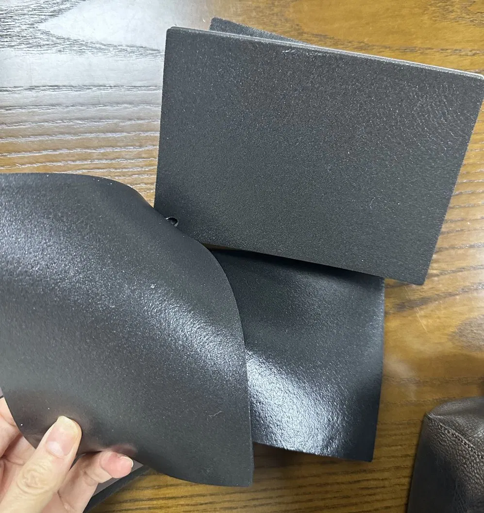 1mm Thick Black PVC Foam Lightweight Self-Adsorption for Glass Cork Spacers Smooth Surface Custom Cutting