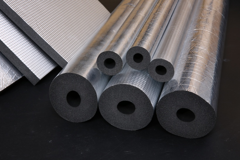 Standard Pipe Insulation Custom Flame Resistance Rubber Insulation Materials for HVAC System
