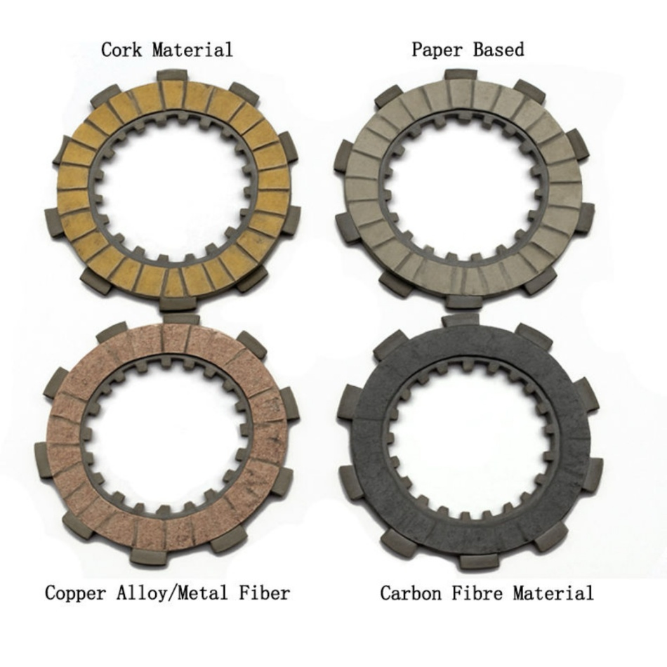 Motorcycle Parts Friction Rubber Cork Paper-Based Material Scooter Clutch Disc Plate