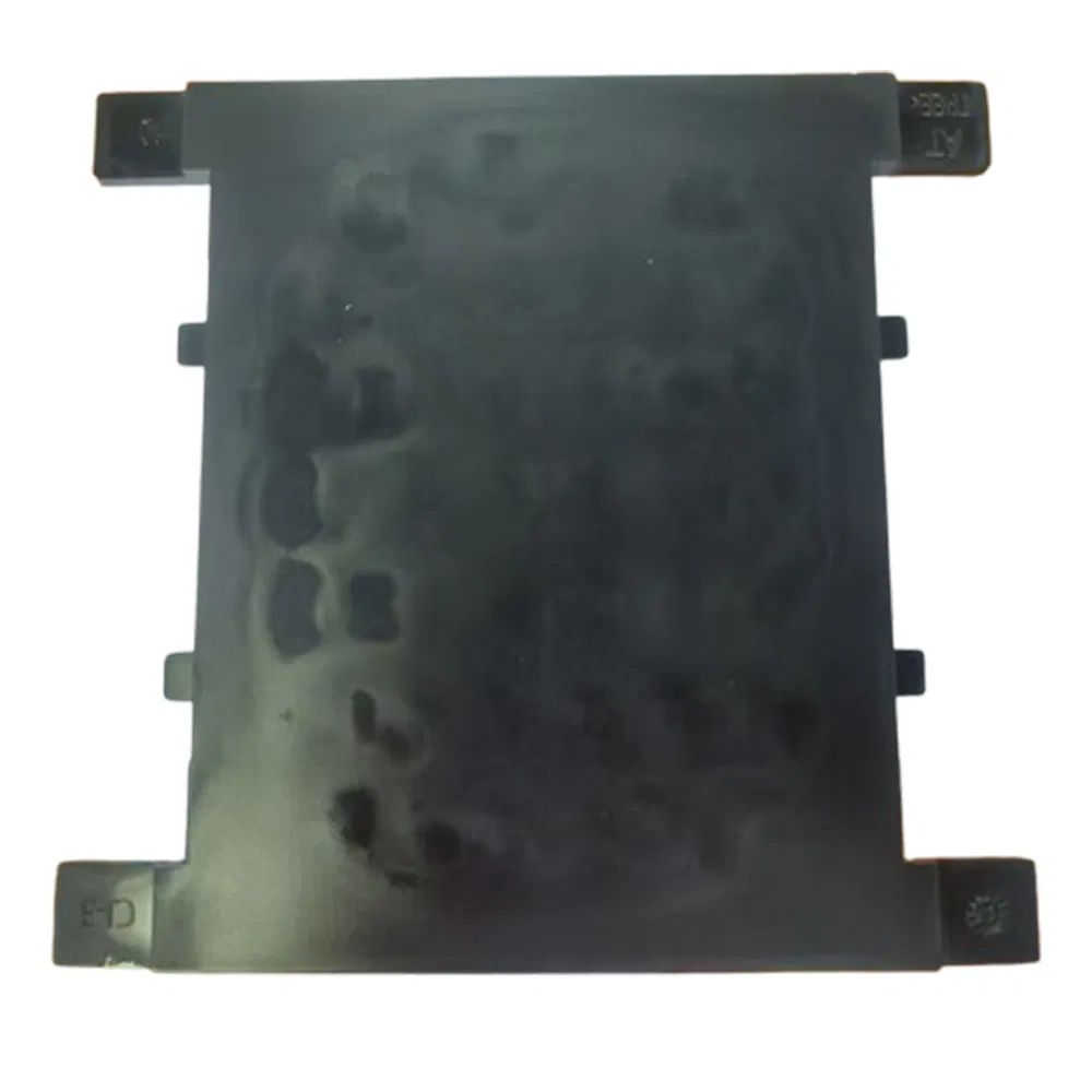 Wholesale High-Density Shock Absorption Noise Abatement Elastic Dark Black Polyurethane Rubber Rail Pad Railroad Spacer