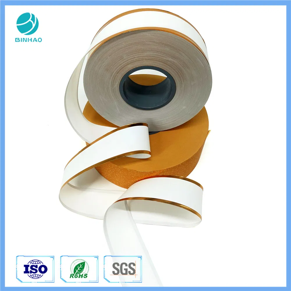 52mm Tipping Paper Roll Yellow Cork Customize Tip Paper