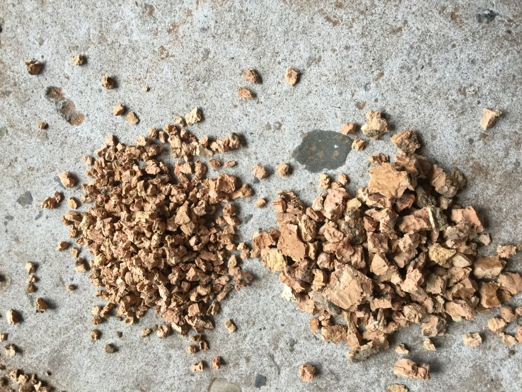 High Quality Cork Granule Raw Materials for Cork Padding