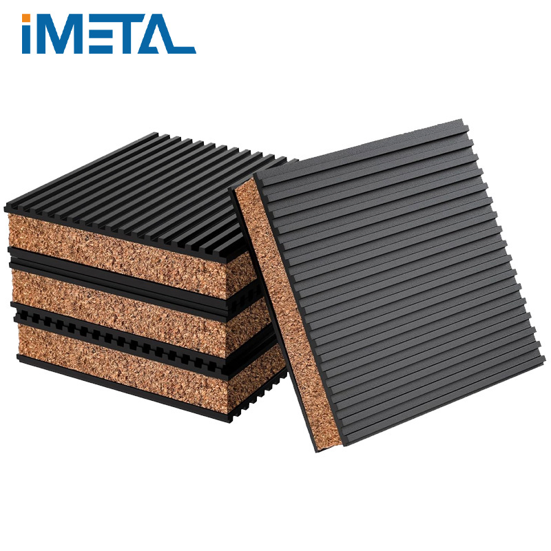 Anti Vibration Rubber Cork Vibration Isolation Pads Air Compressor Absorbing Mats