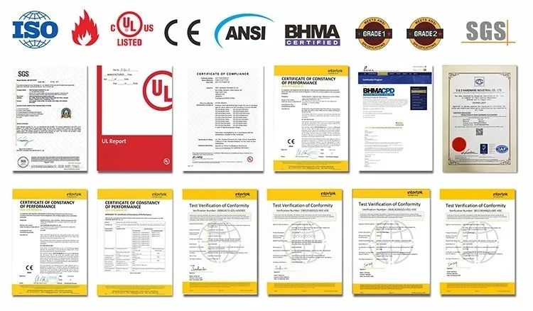 Certifications