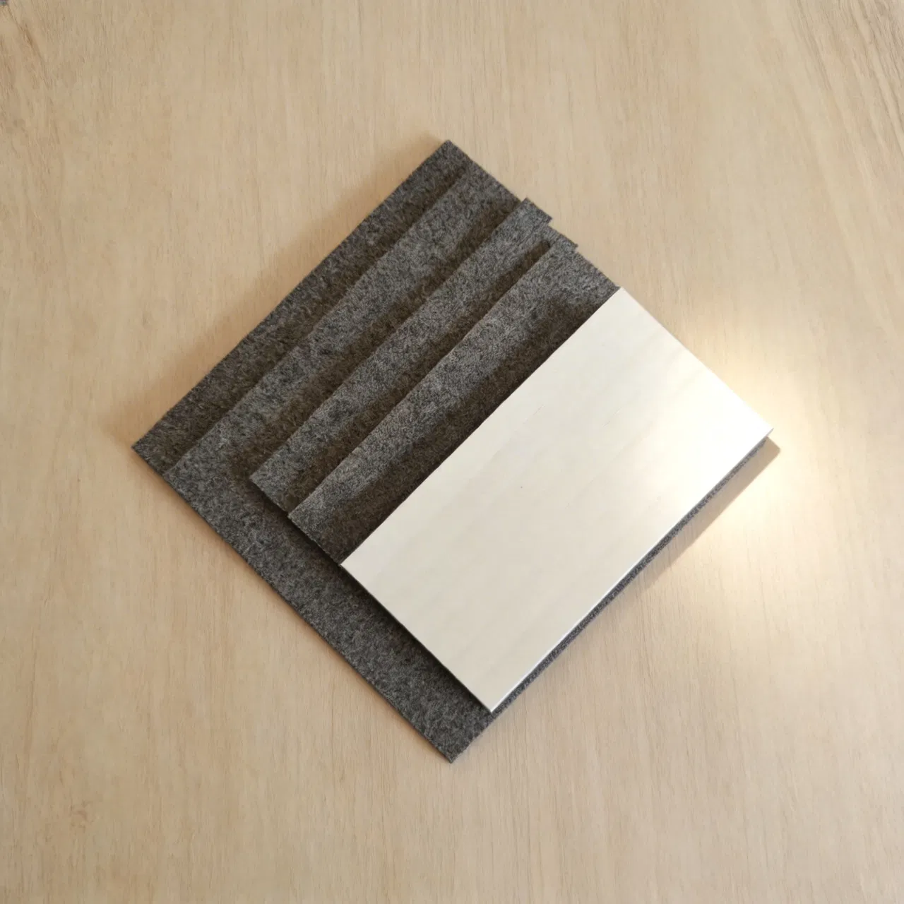 Durable Rubber Coated Glass Felt Pads for Shock Absorption