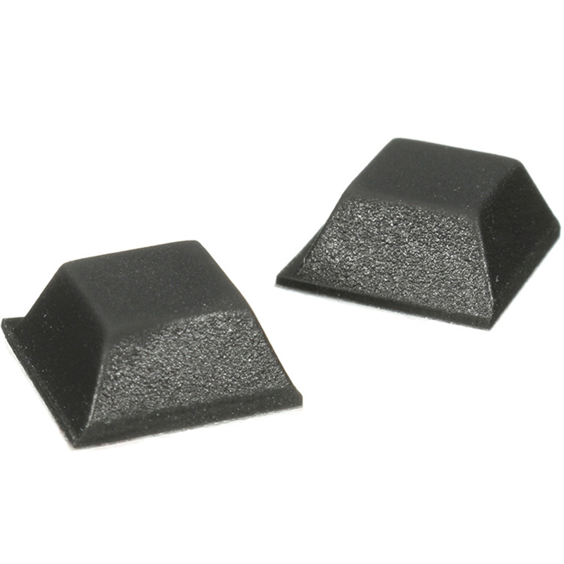 Free Sample Customize Anti-Skid and Shock Absorption Round Silicone Rubber Gasket Silicone Rubber Pad with Adhesive