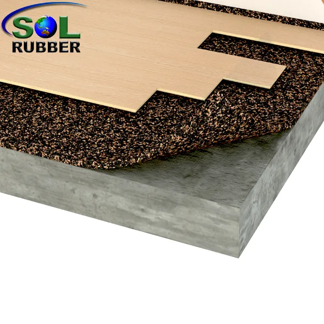 Cork Flooring Sound Absorption Floor Acoustic Soundproof Underlay