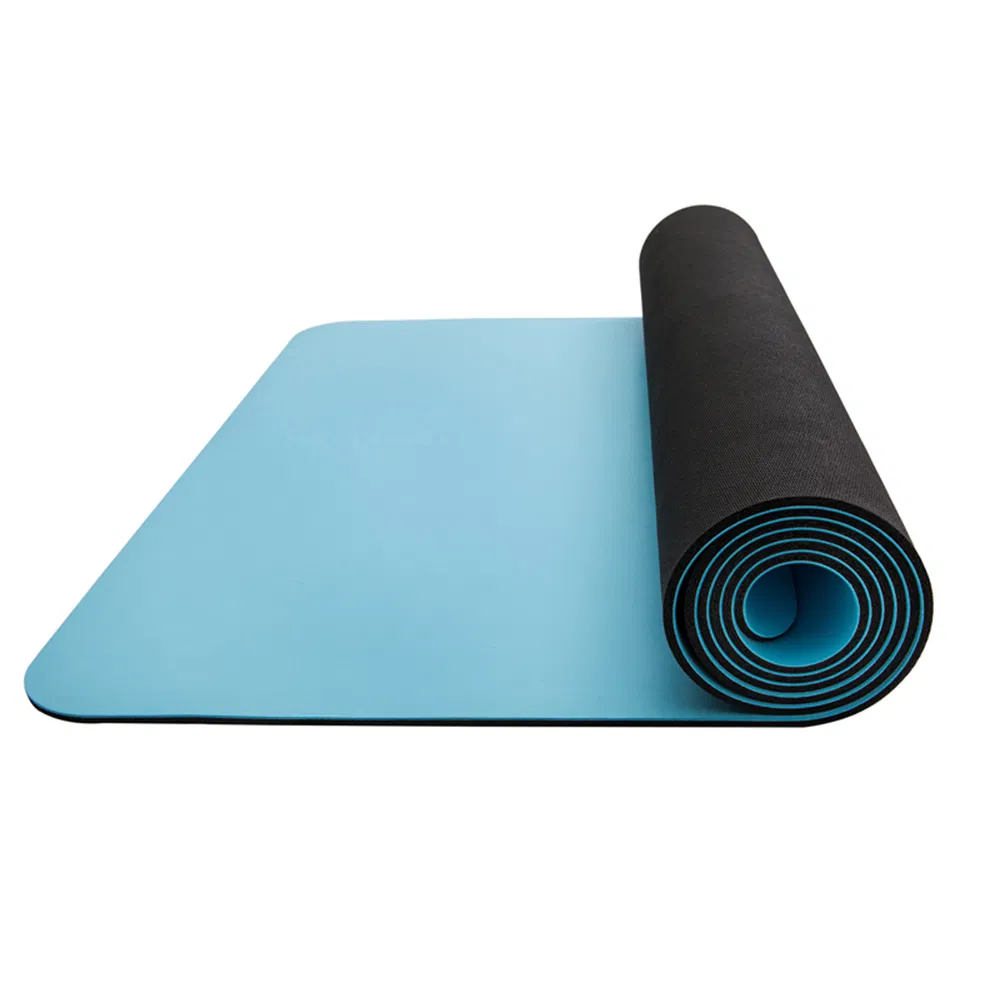 Foldable Custom Fitnesss Mat PU Yoga Mat Pilates Artist Exercise Yoga Mat Roll
