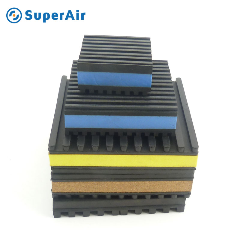 Rubber Product Rubber/Cork Anti-Vibration Pad for AC Installation