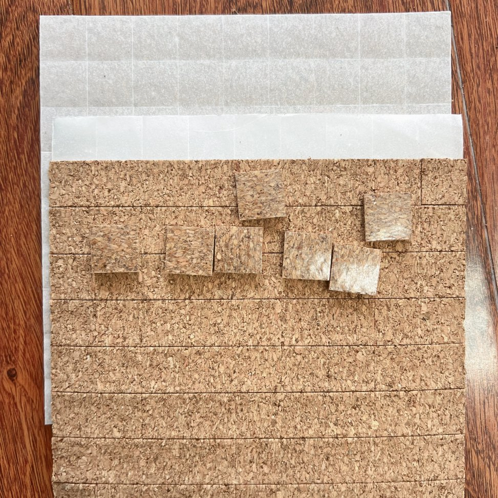 Durable Cork Separator Spacer Pads with PVC Foam Layer