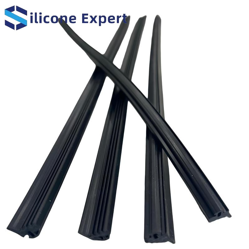 Flexible Weatherproof Silicone Strips for Doors and Window Sealing