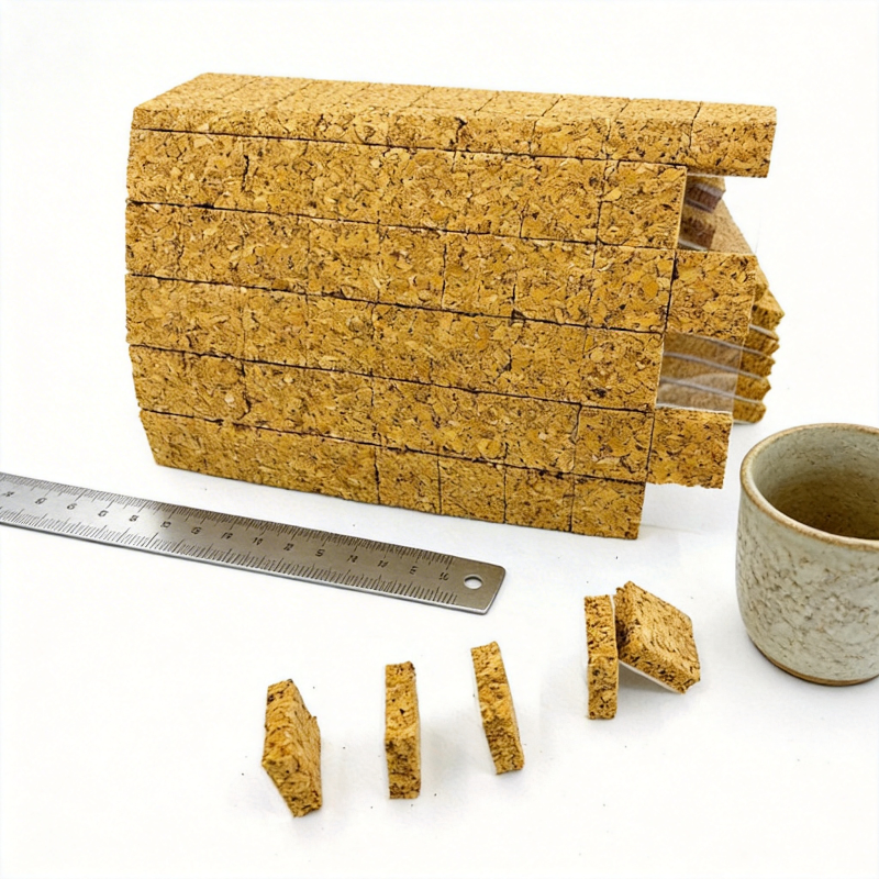 18*18*3+1mm Cork Pads Roll with Adhesive Foam Pad for Glass Distance Protector Pads Cork Spacers