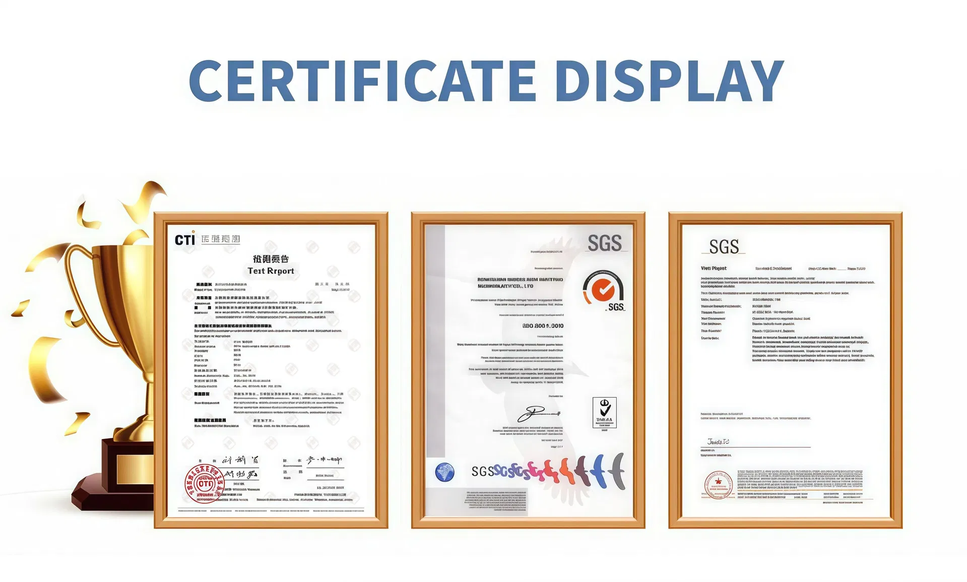 Certificates