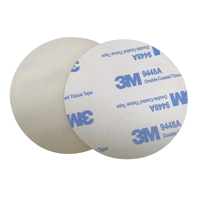 Free Sample Customize Anti-Skid and Shock Absorption Round Silicone Rubber Gasket Silicone Rubber Pad with Adhesive