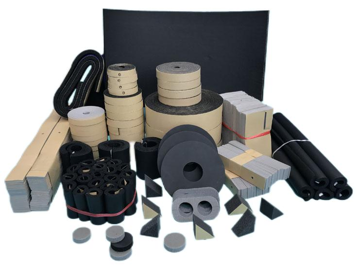 Durable NBR/PVC Rubber Pipe Insulation Material for All Uses