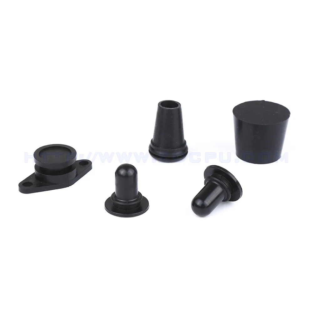 Custom Injection Moulded Silicone / EPDM Rubber Stopper Gasket