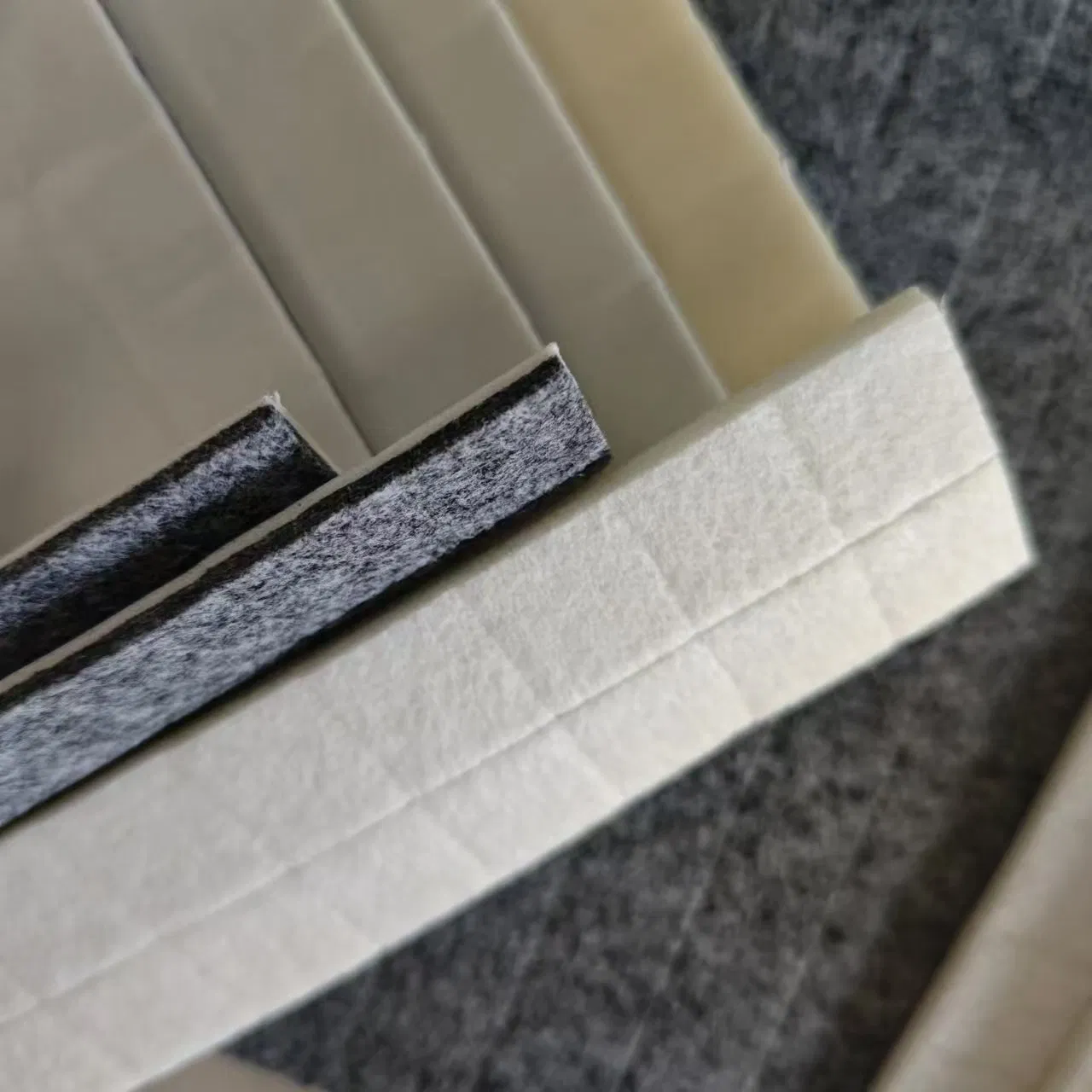 Durable Rubber Coated Glass Felt Pads for Shock Absorption