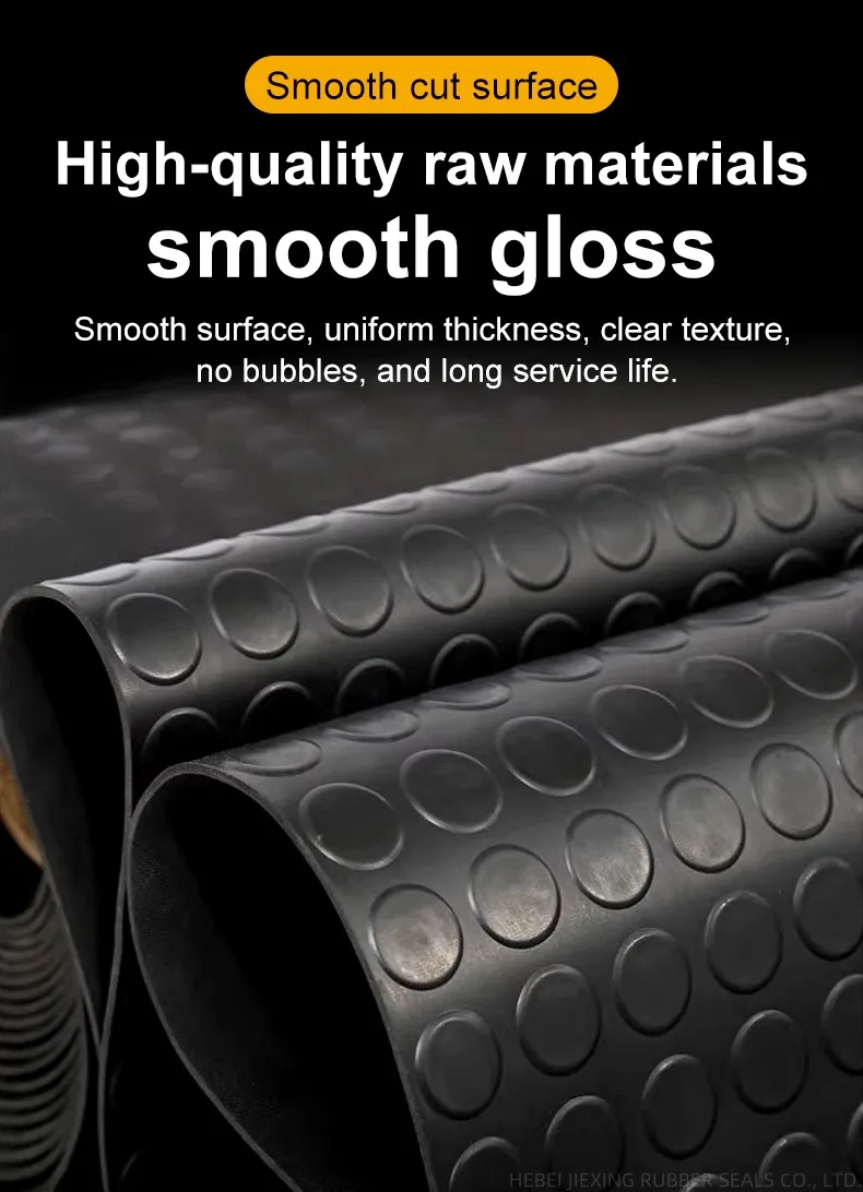 Dot anti-slip rubber sheet 4